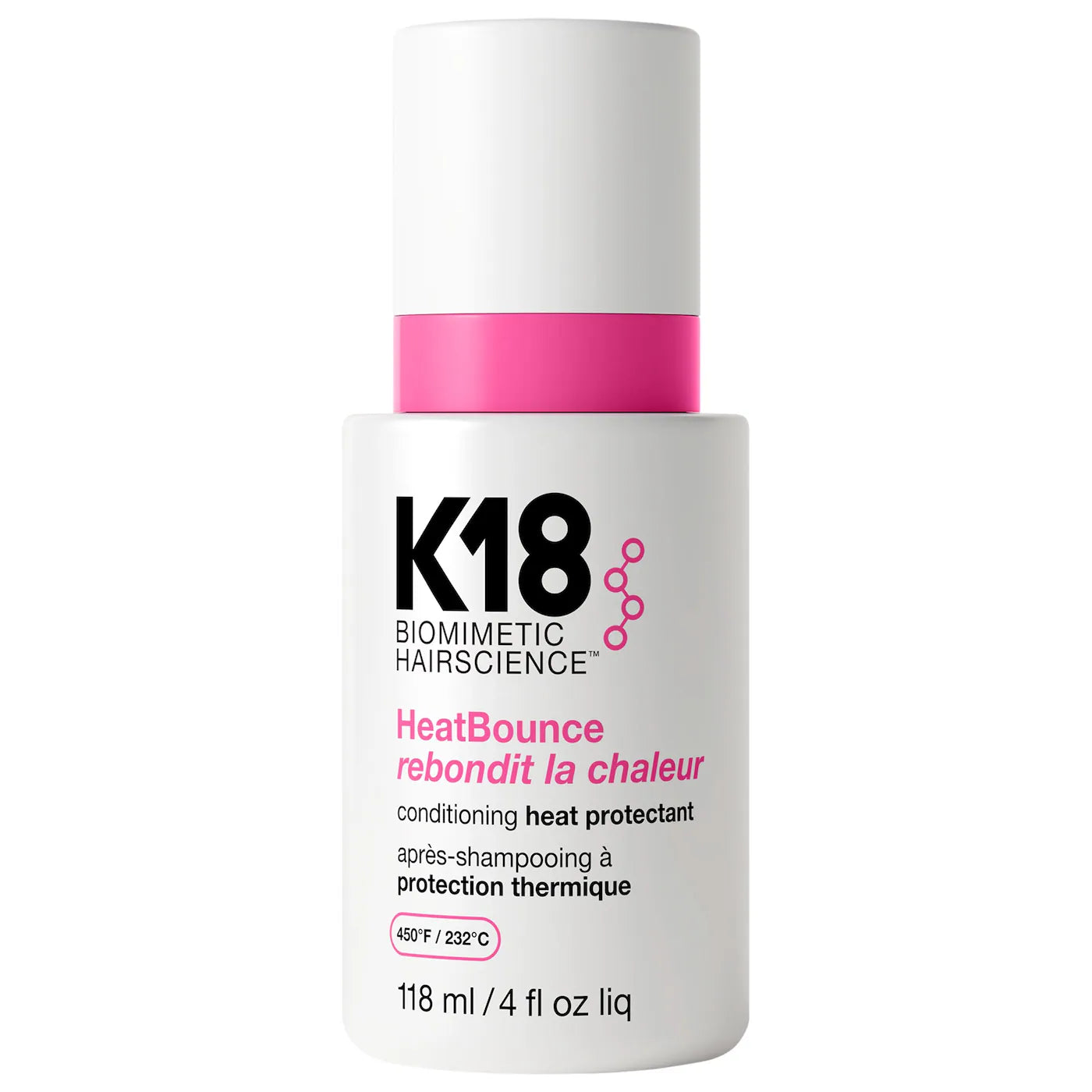 K18 Biomimetic Hairscience - HeatBounce™ Leave-In Conditioner Heat Protectant | 118 mL