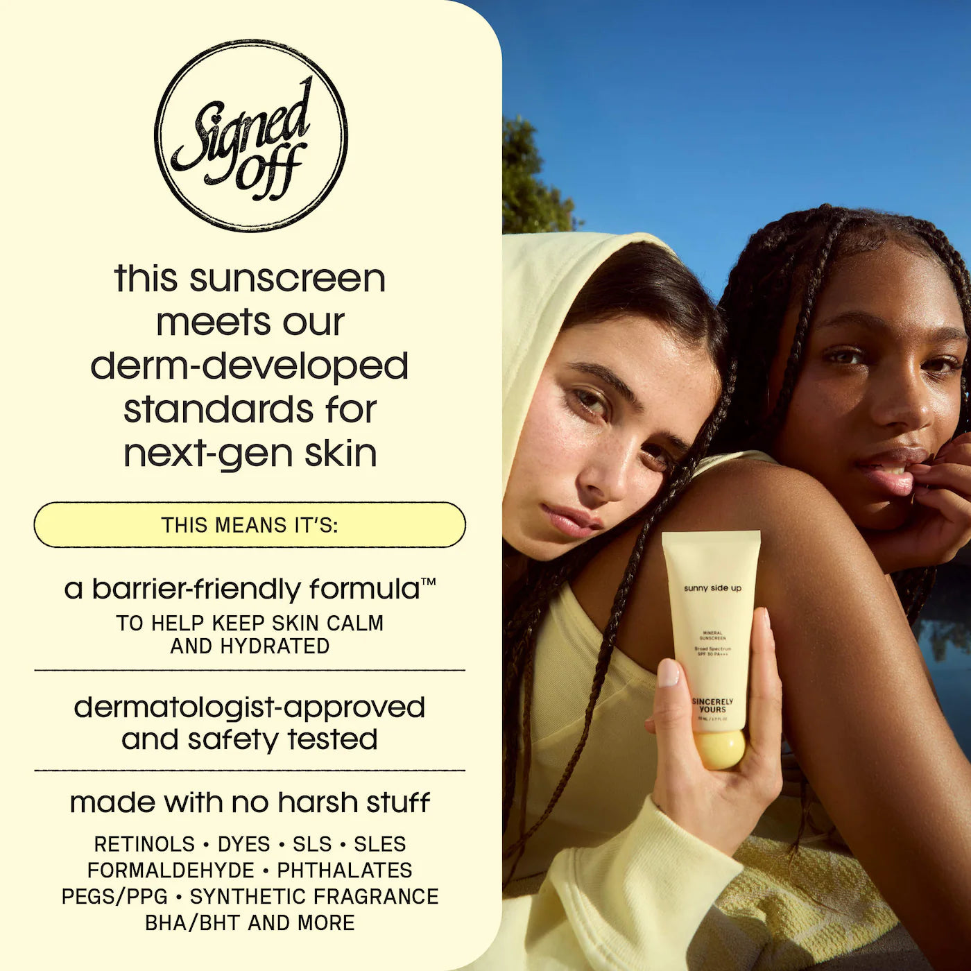 Sincerely Yours - Sunny Side Up Hydrating Mineral Sunscreen, Broad Spectrum Protection SPF 30 PA+++ | 50 mL
