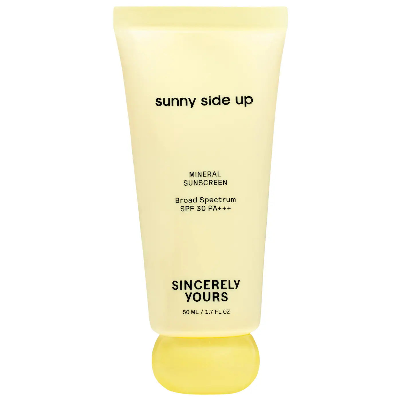 Sincerely Yours - Sunny Side Up Hydrating Mineral Sunscreen, Broad Spectrum Protection SPF 30 PA+++ | 50 mL