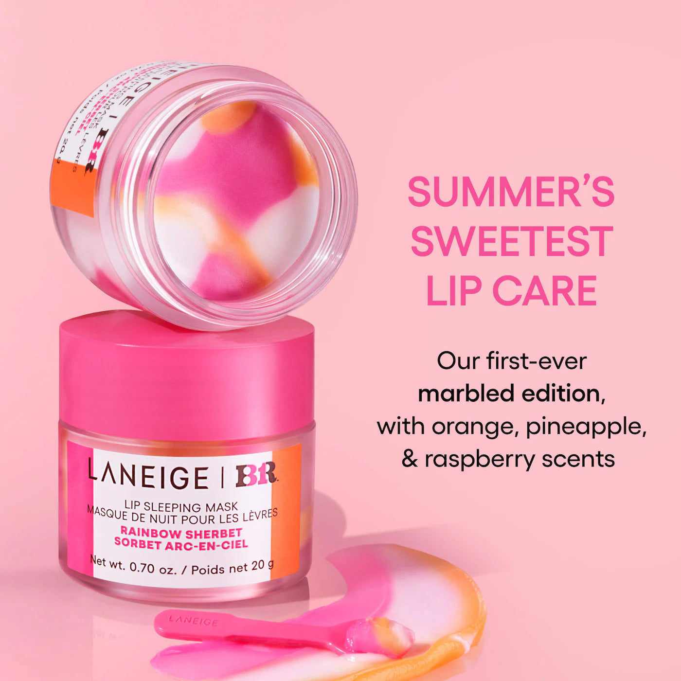 LANEIGE  x BR - Lip Sleeping Mask | 20 g |  RAINBOW SORBET | LIMITED EDITION