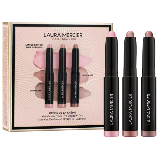 Laura Mercier - Mini Creme De La Creme Caviar Stick Eyeshadow Trio Gift Set