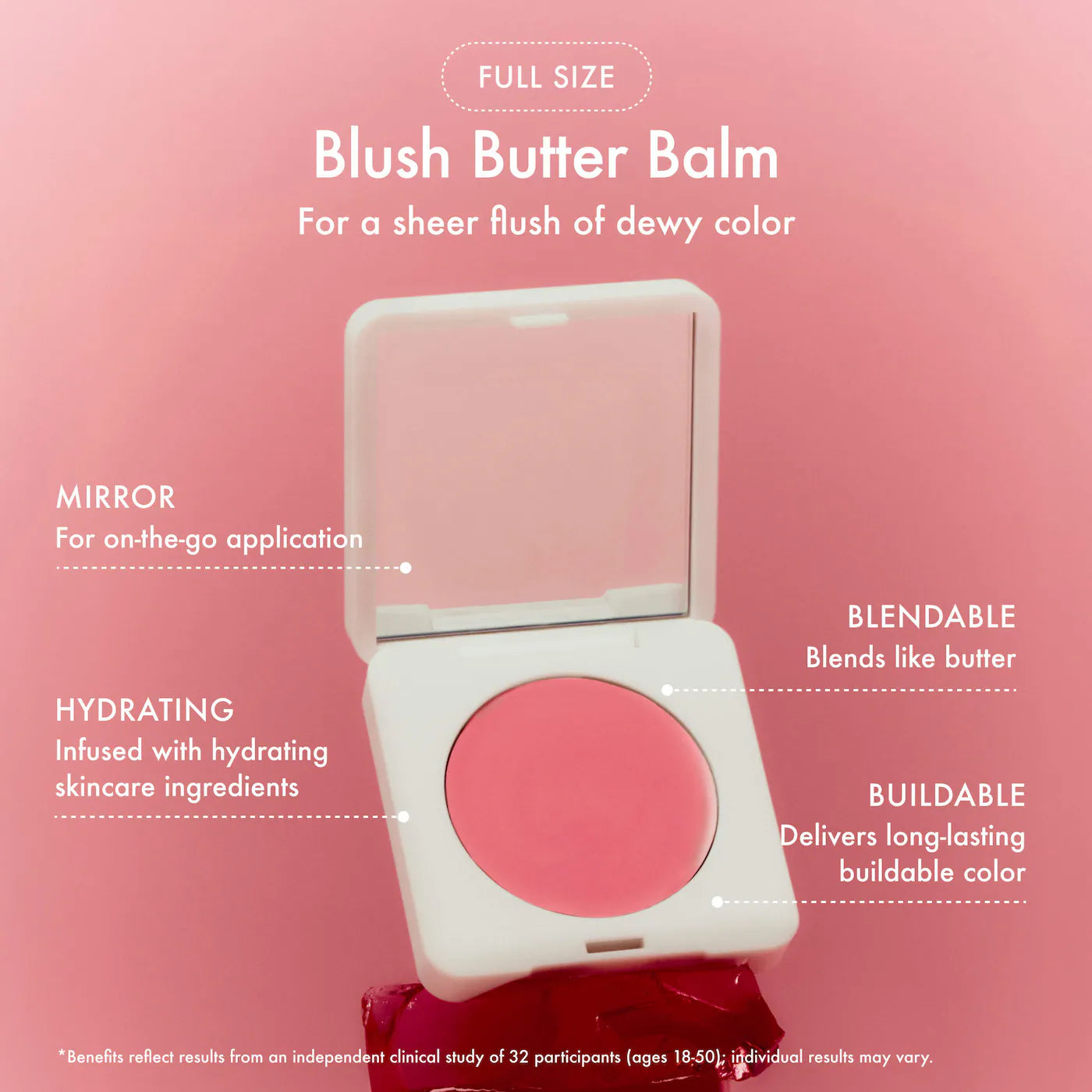 Summer Fridays - Summer Fridays - The Dewy Pink Set with mini Lip Butter Balm in Pink Sugar