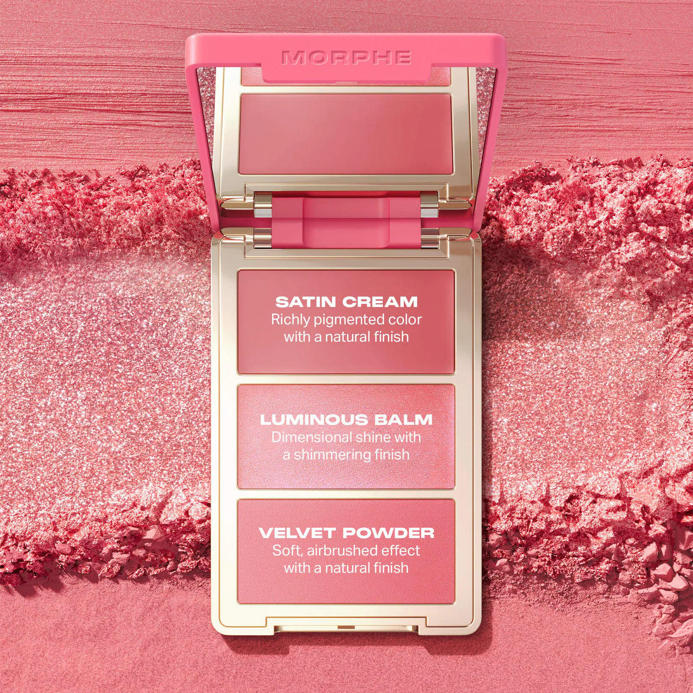 MORPHE - Cheek Thrills Multi-Finish Blush Trio