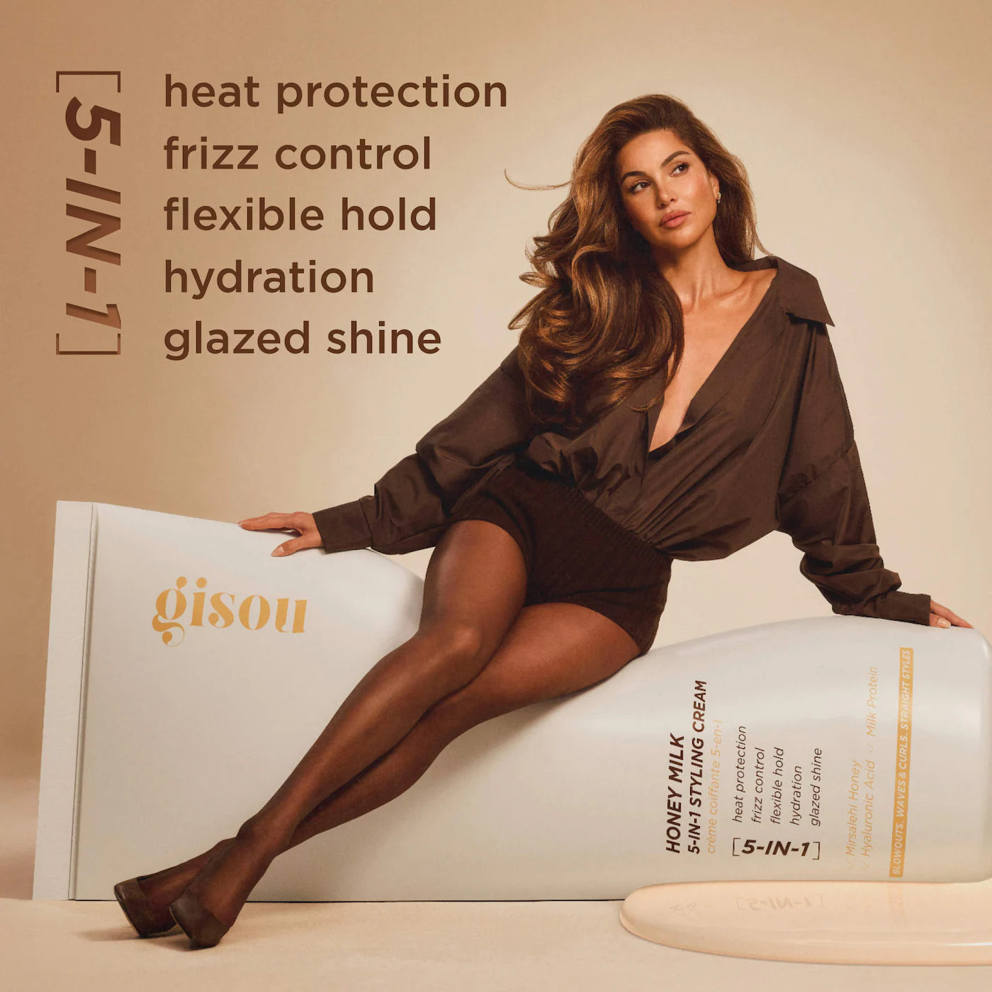 Gisou - Honey Milk 5-in-1 Styling Cream | 150 mL