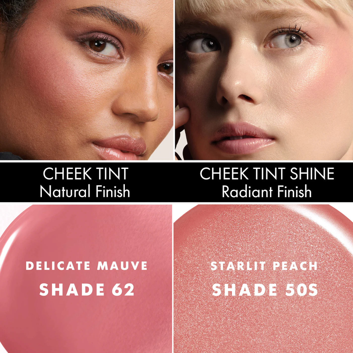 Armani Beauty - Luminous Silk Cheek Tint Liquid Blush Duo Set Natural & Shine