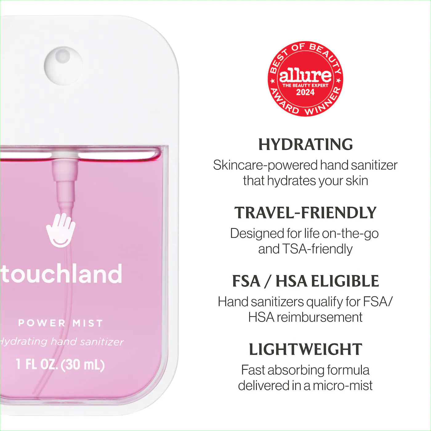 Touchland - Limited Edition Power Mist Hydrating Hand Sanitizer Top 5-Set (2025-2026)