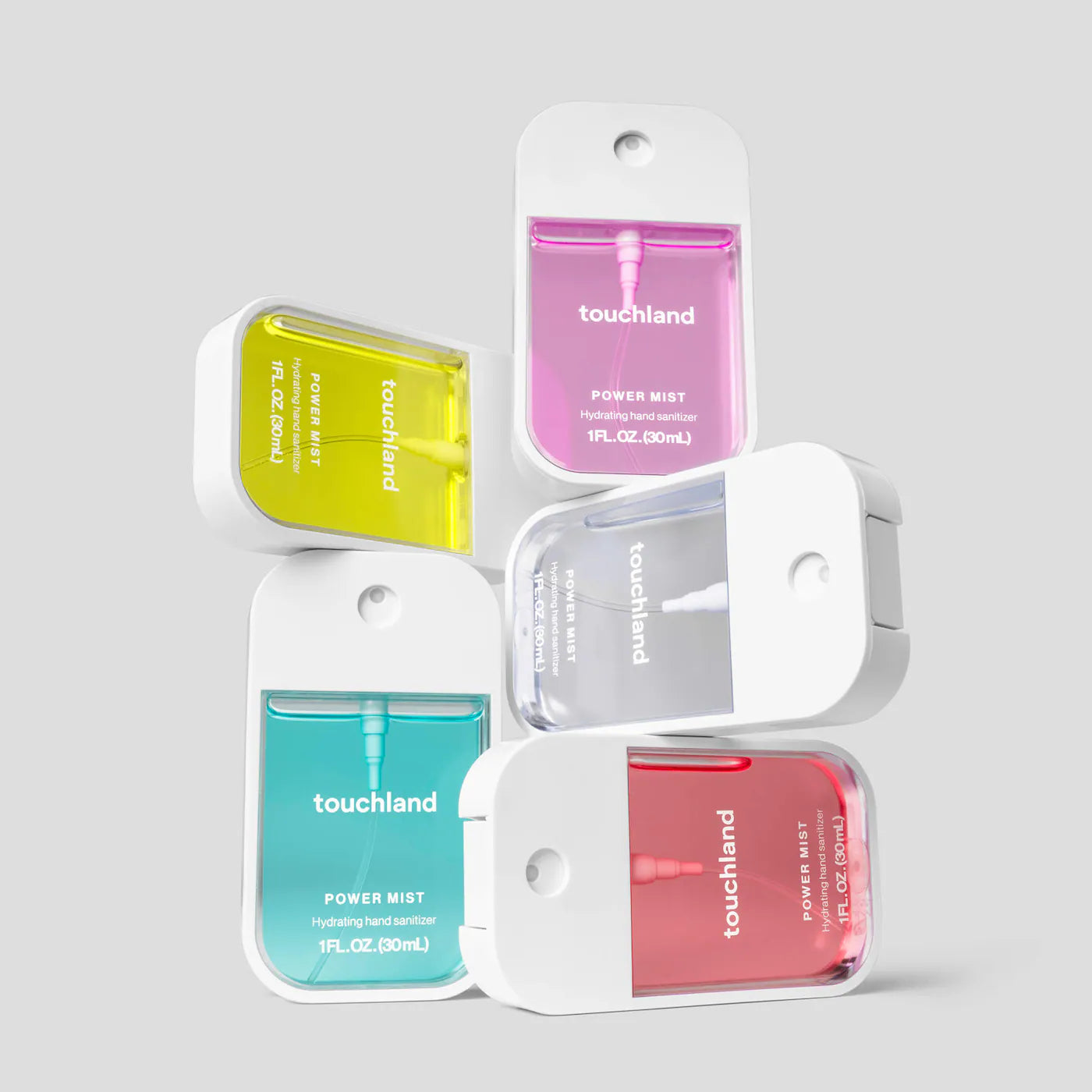 Touchland - Limited Edition Power Mist Hydrating Hand Sanitizer Top 5-Set (2025-2026)