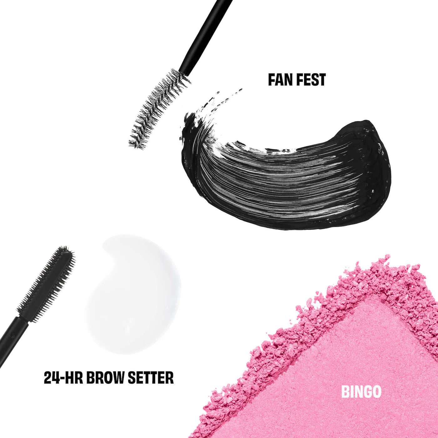 Benefit Cosmetics - Benebingo full-size mascara, brow setting gel & blush makeup gift set