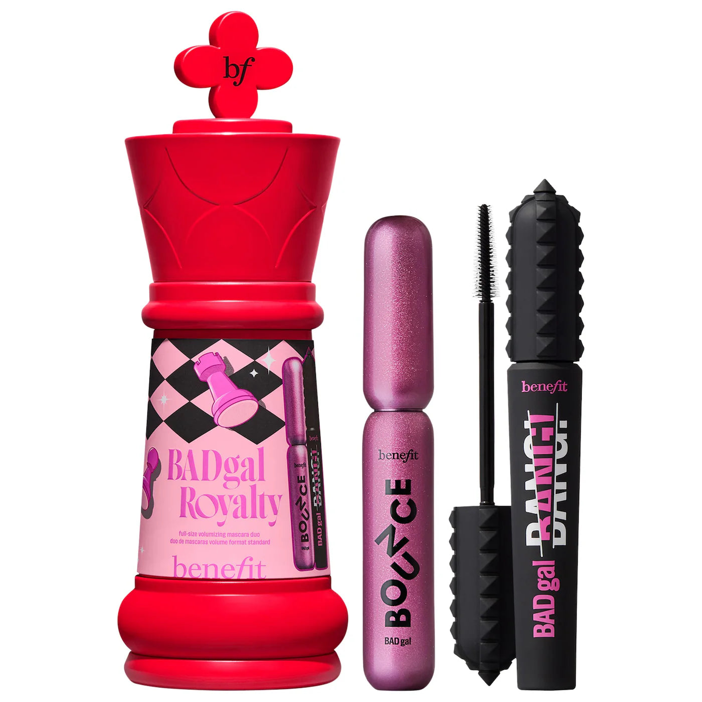 Benefit Cosmetics - BADgal Royalty volumizing mascara makeup gift set