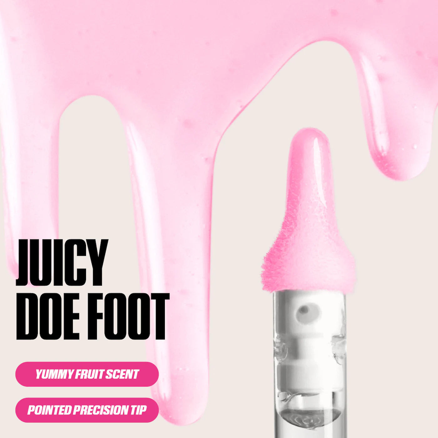 HUDA BEAUTY - Make Out Sesh Lip Stain and Lip Gloss Duos | Peachy Nude