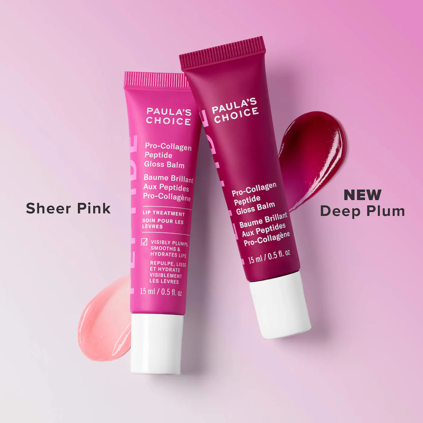Paula's Choice - Peptide Plumping Gloss Balm Duo Gift Set for Hydrated, Fuller Lips