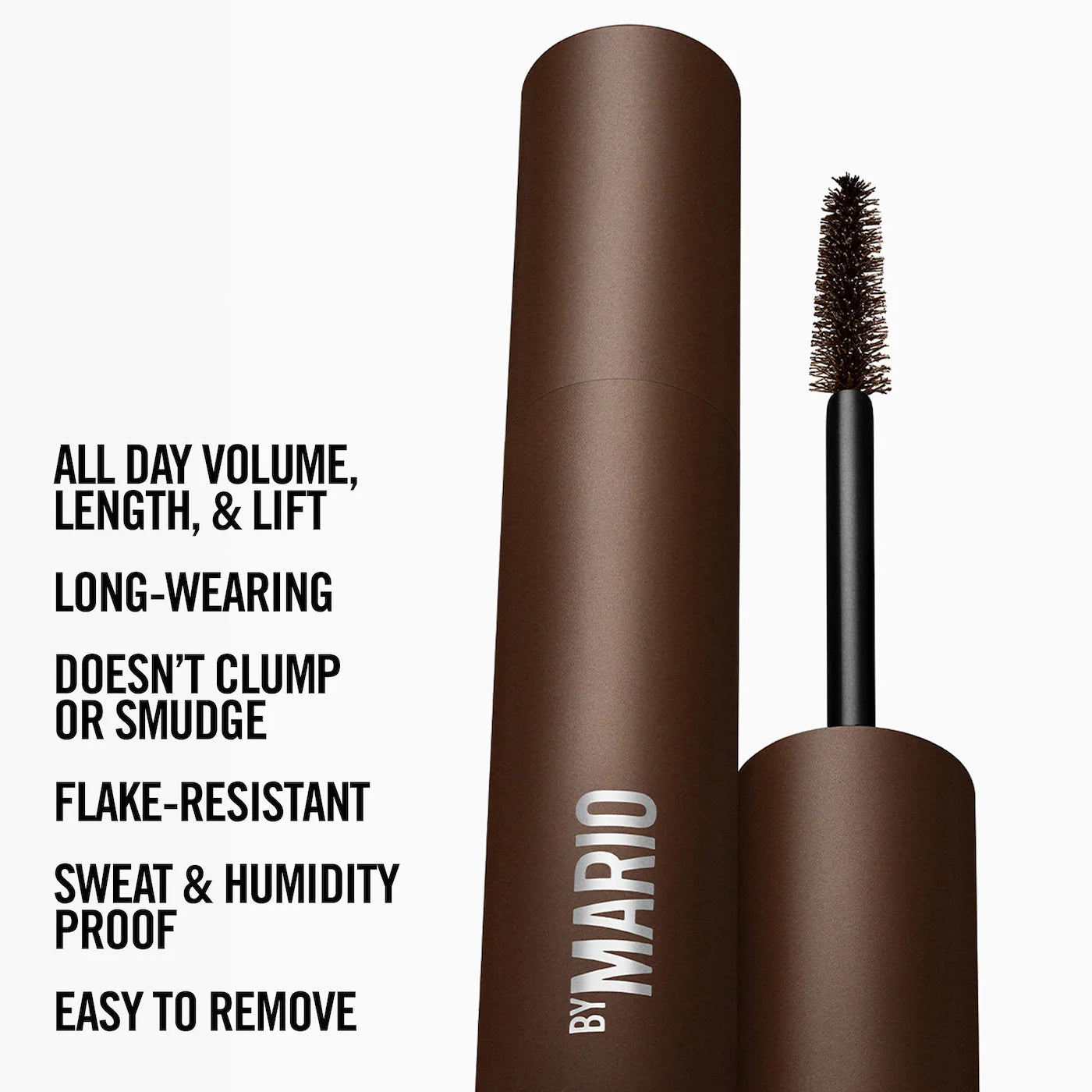 MAKEUP BY MARIO - Master Mascara™ Volumizing & Lift | 13.5 mL | The Perfect Brown