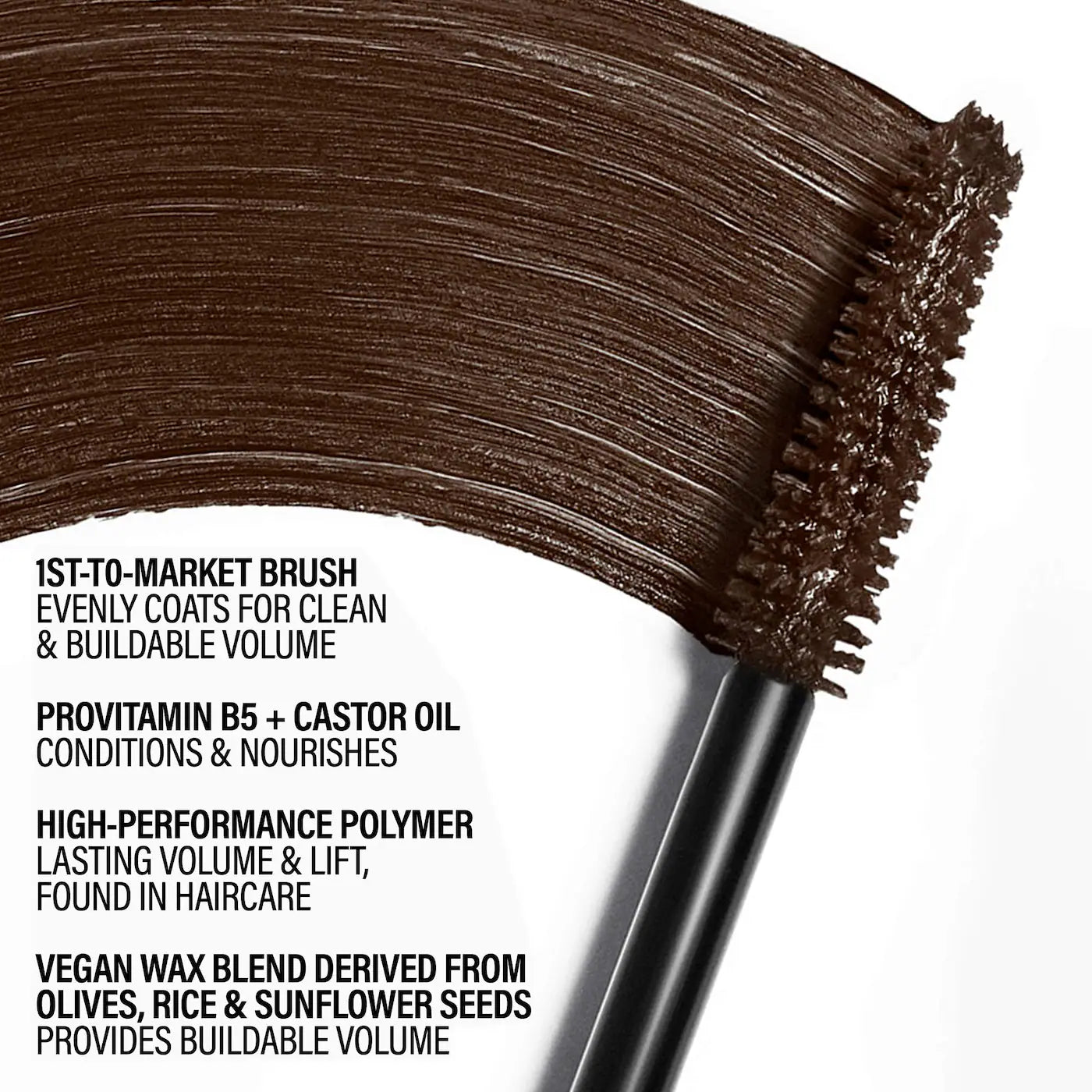 MAKEUP BY MARIO - Master Mascara™ Volumizing & Lift | 13.5 mL | The Perfect Brown