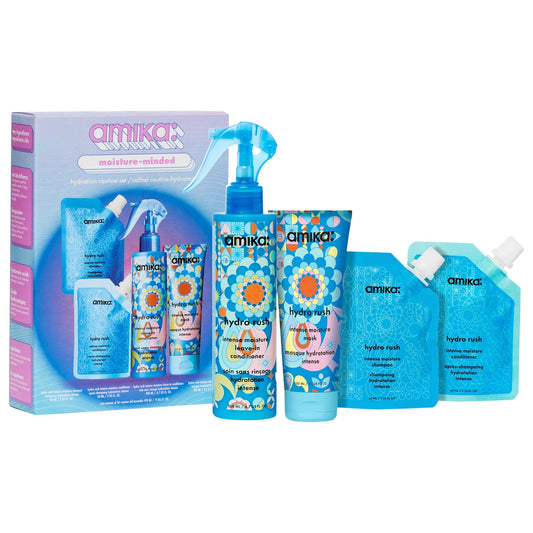 amika - Moisture-Minded Hydration Routine Hair Gift Set