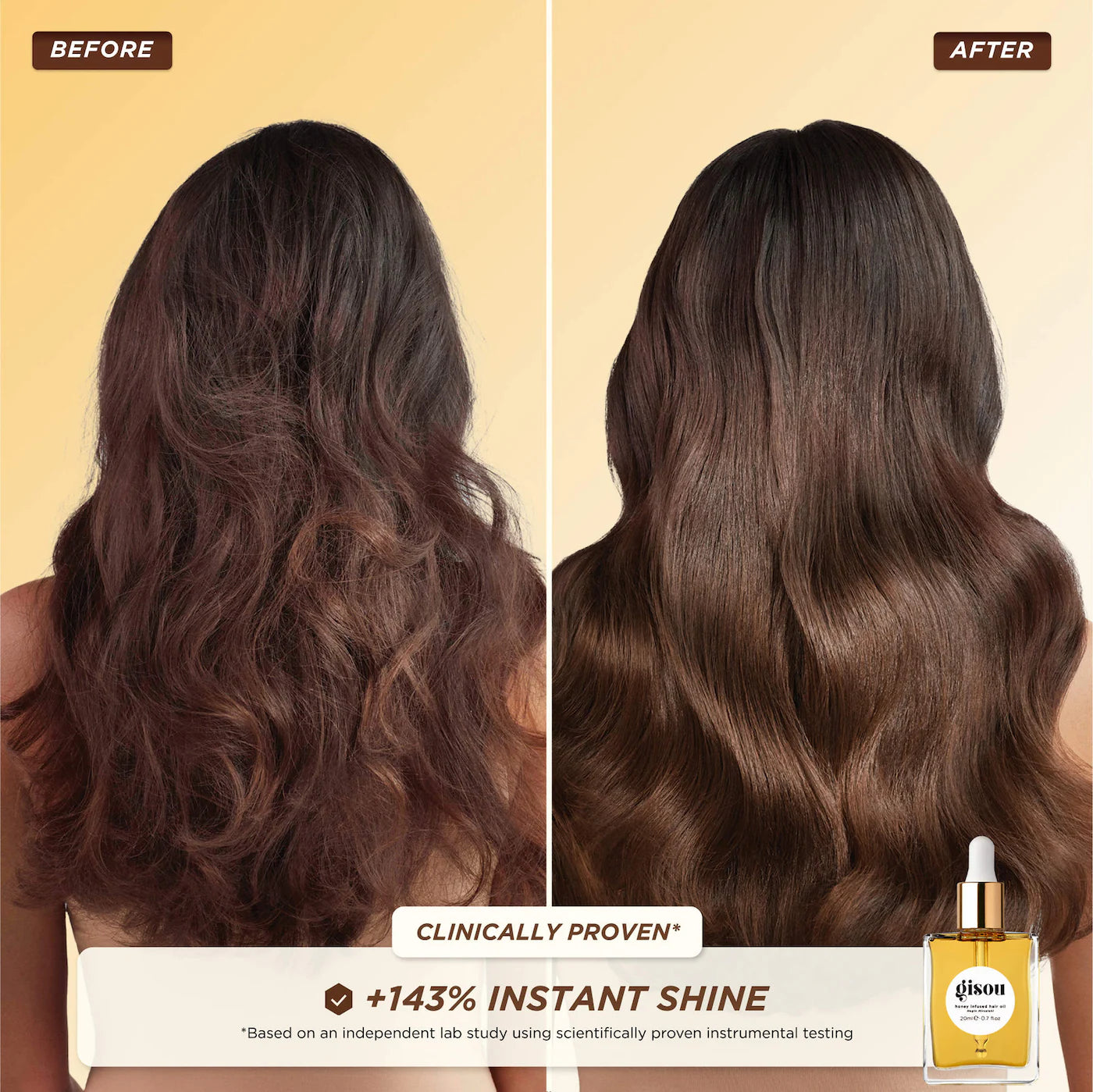 Gisou - Glossy & Glazed Hair & Lip Oil Gift Set