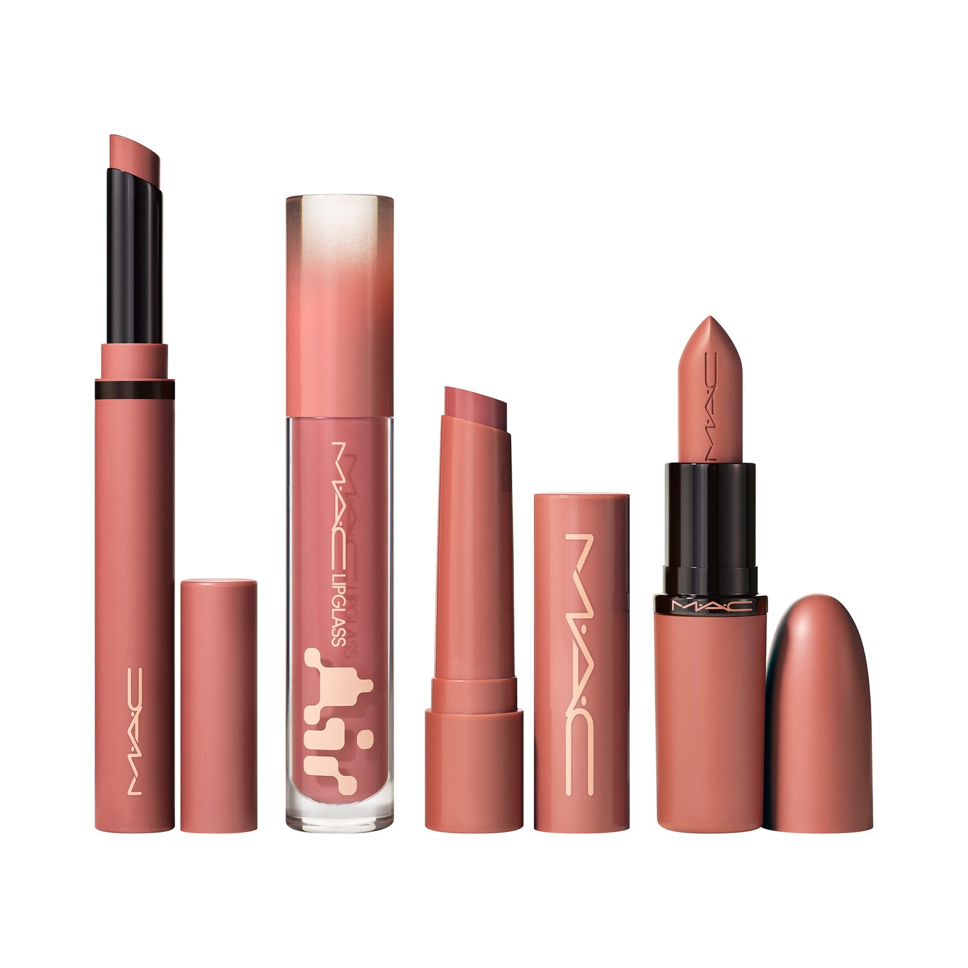 MAC Cosmetics - Totally Teddy Lip Kit With The Iconic Teddy Nude Lipsticks