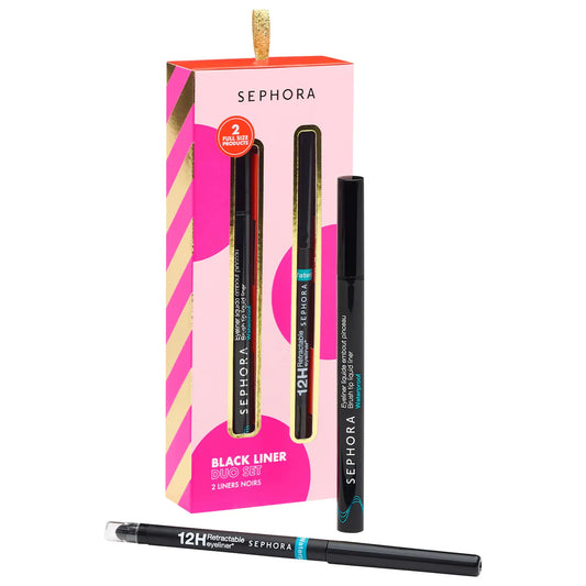 SEPHORA COLLECTION - Black Eyeliner Duo Gift Set
