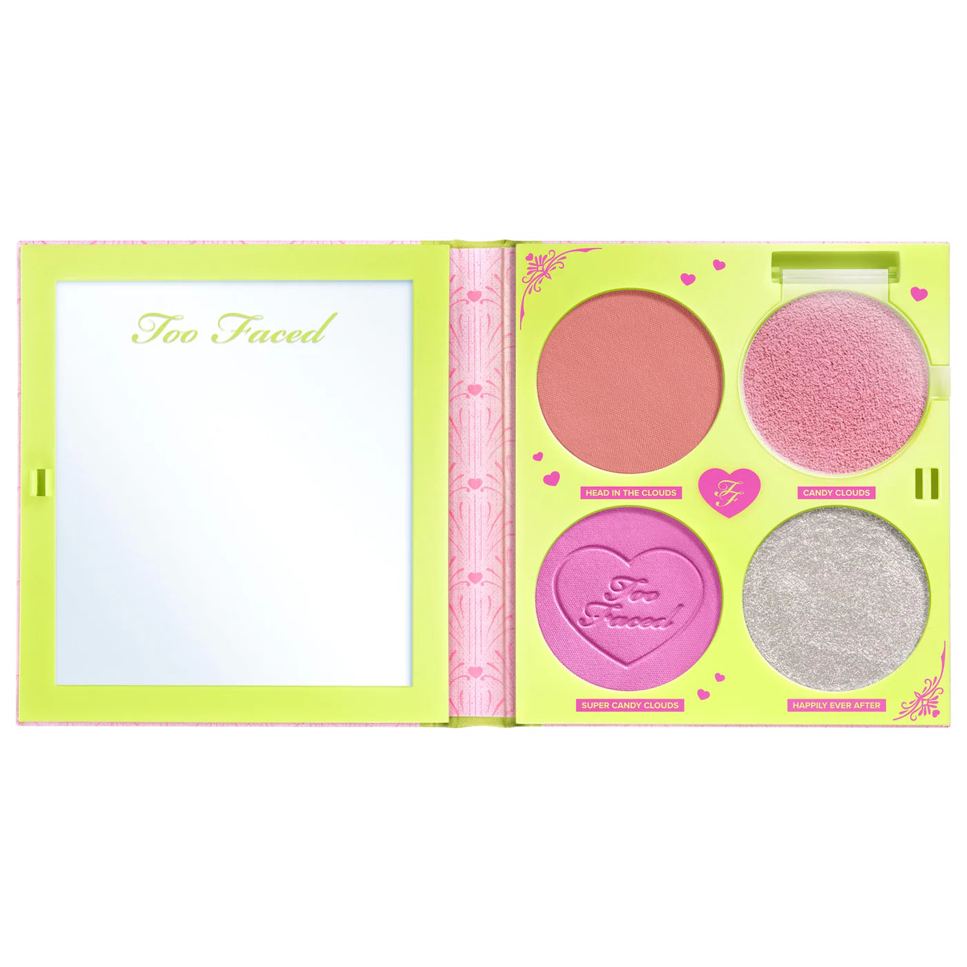 Too Faced - Fairytale Crush Blush & Highlighter Palette Makeup Set