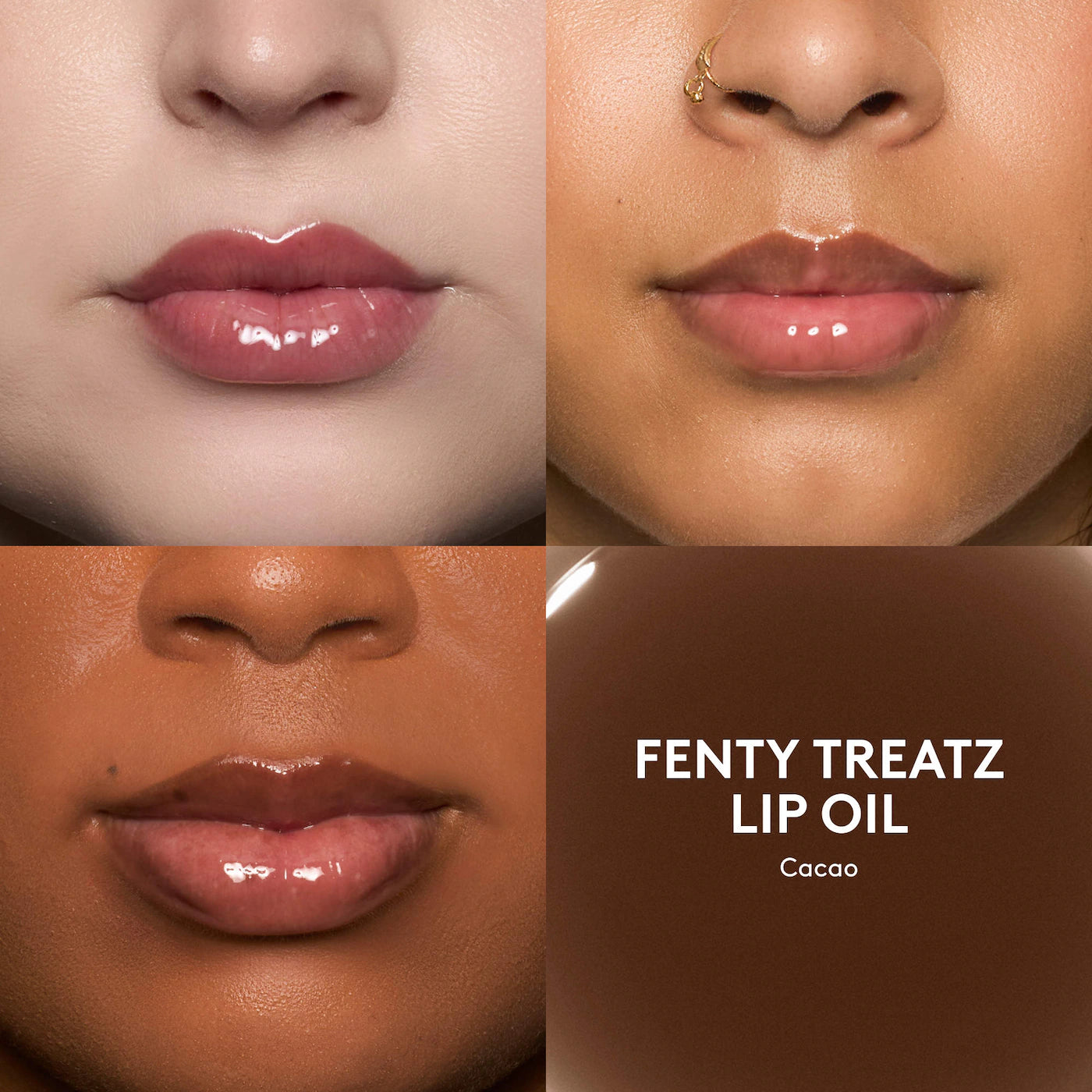 Fenty Beauty - Chocolit Treatz Lip Luminizer + Lip Oil Duo – Beautique Fenty Beauty - Chocolit Treatz Lip Luminizer + Lip Oil Duo – Beautique