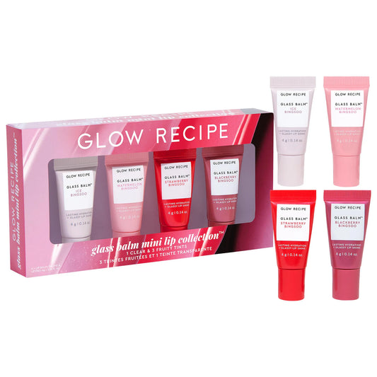 Glow Recipe - Mini Glass Balm Lip Collection Gift Set