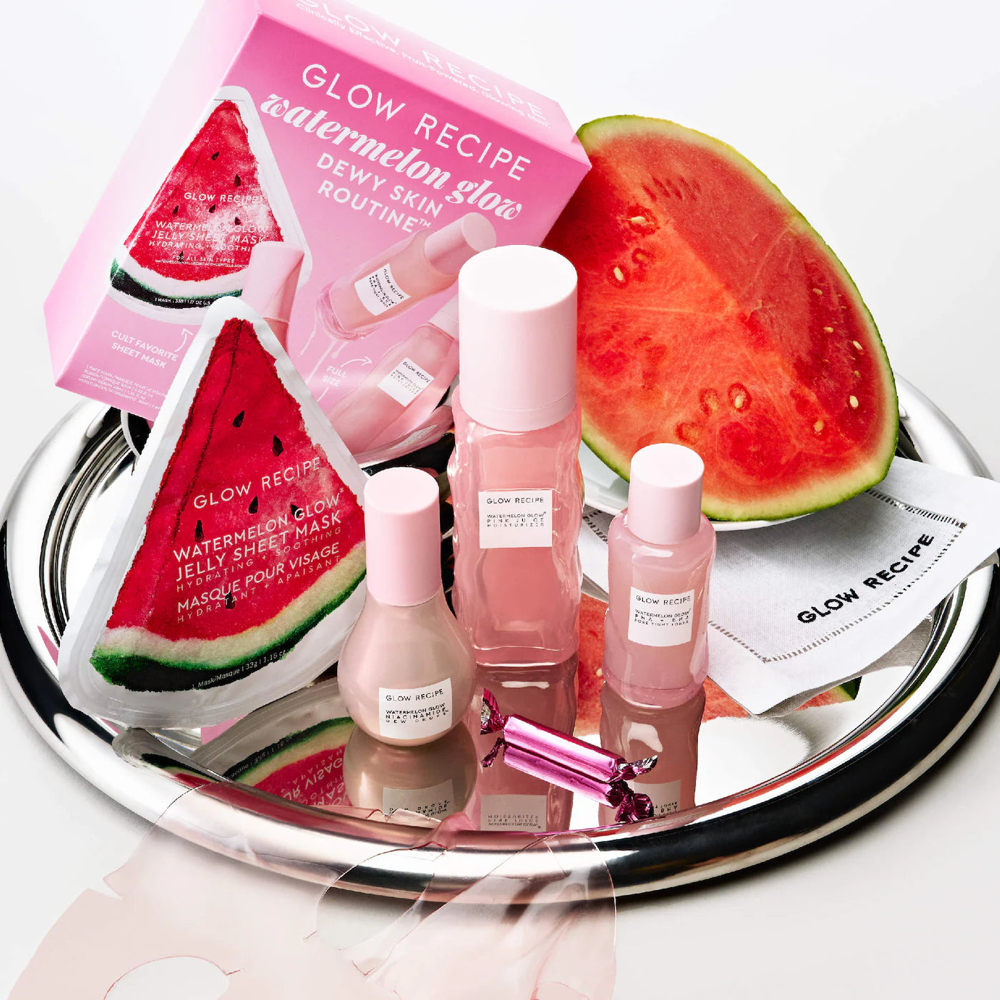 Glow Recipe - Watermelon Glow Dewy Skin Routine Gift Set