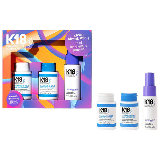 K18 Biomimetic Hairscience - Clean Streak Minis Hair Gift Set