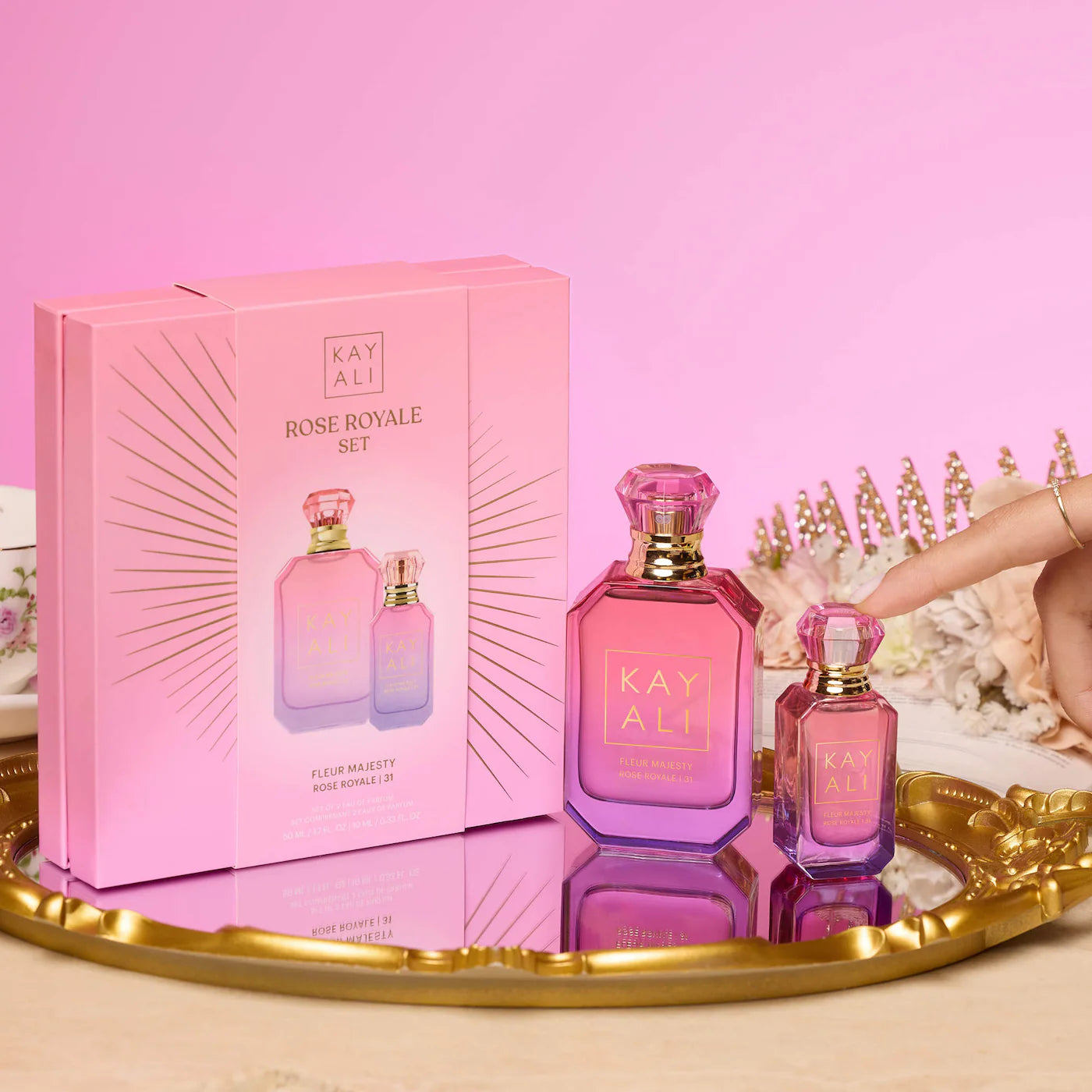 KAYALI - FLEUR MAJESTY ROSE ROYALE | 31 Eau de Parfum Duo Set