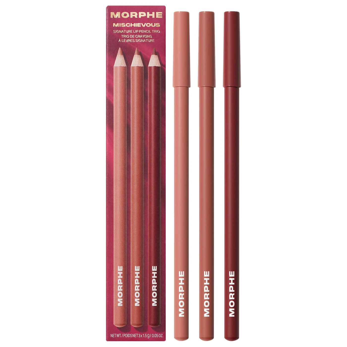 Morphe - Mischievous Signature Lip Pencil Trio