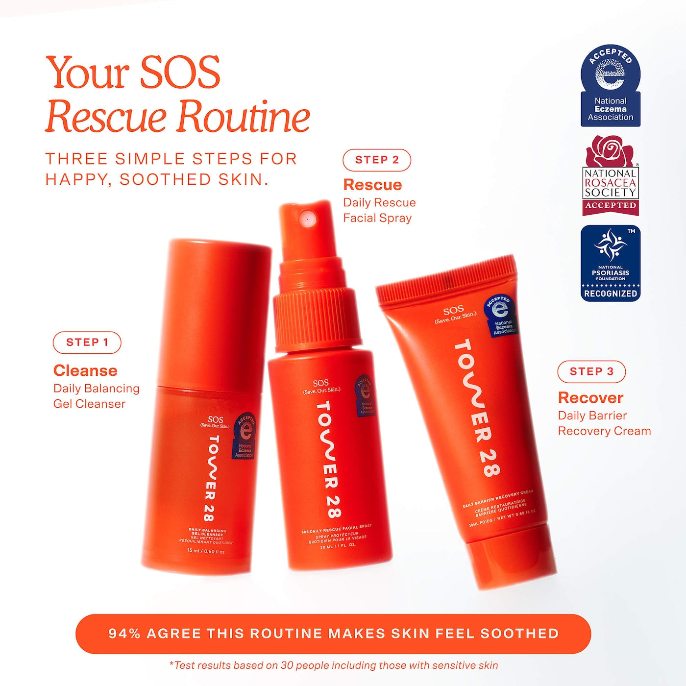 Tower 28 Beauty - Mini SOS Skincare Bestsellers Set