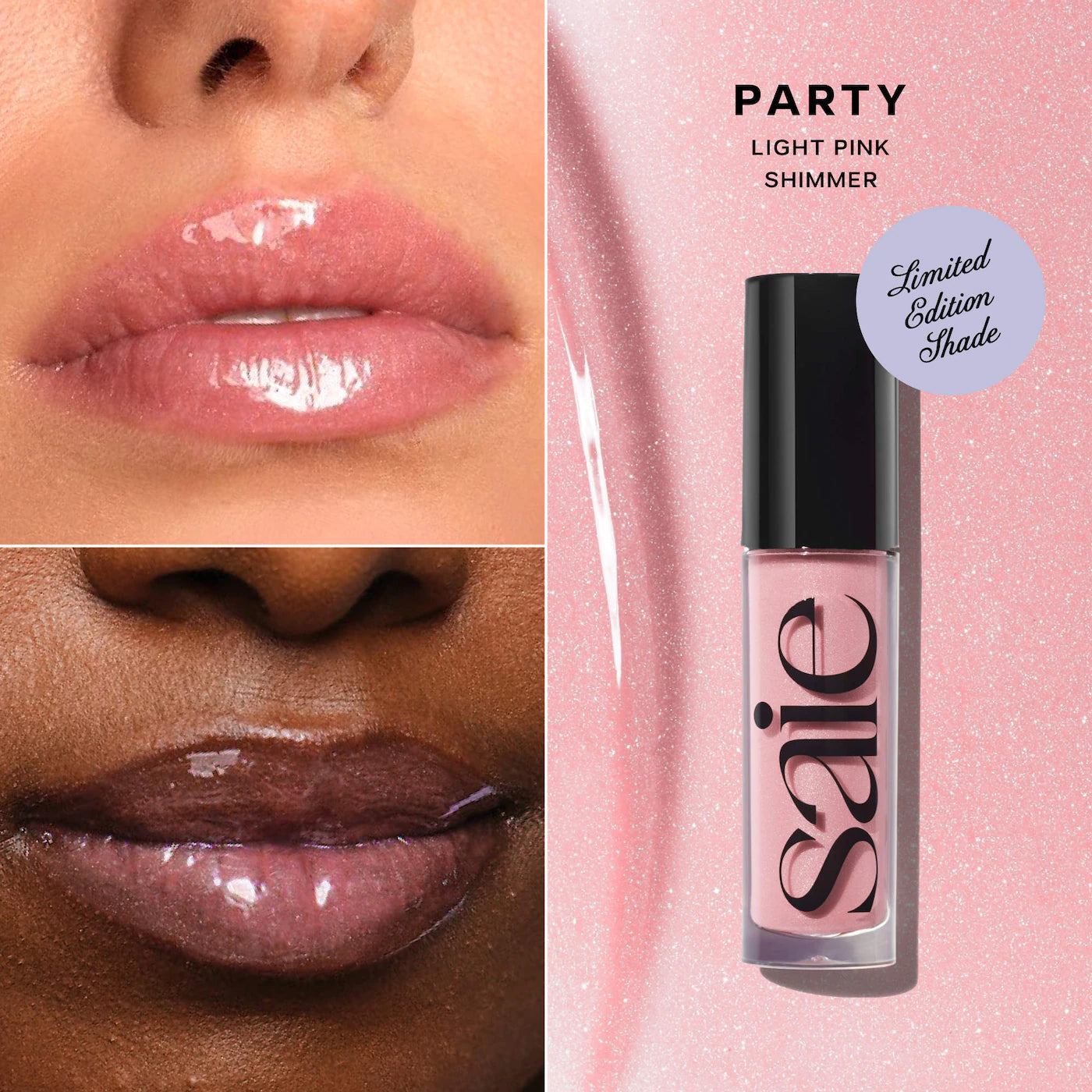 Saie - Glossybounce™ Lip Gloss-Oil Duo Gift Set (2025-2026)