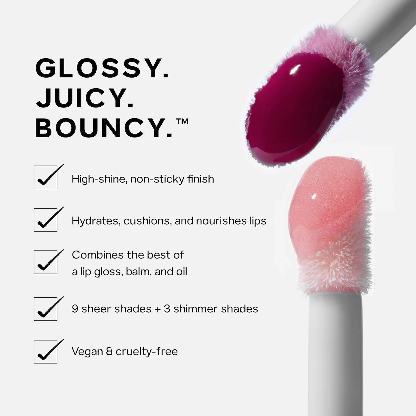 Saie - Glossybounce™ Lip Gloss-Oil Duo Gift Set (2025-2026)