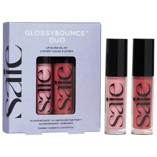 Saie - Glossybounce™ Lip Gloss-Oil Duo Gift Set (2025-2026)