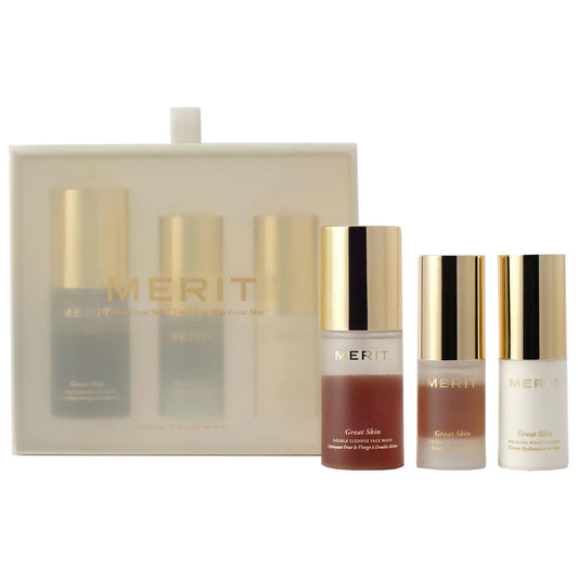 MERIT - Mini Great Skin Skincare Essentials Gift Set