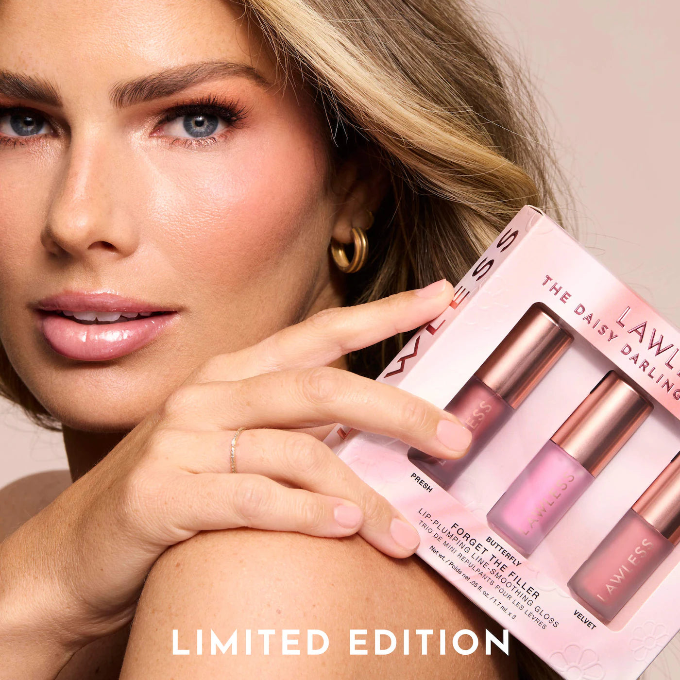 LAWLESS - Mini Daisy Darlings Lip-Plumping Lip Gloss Trio