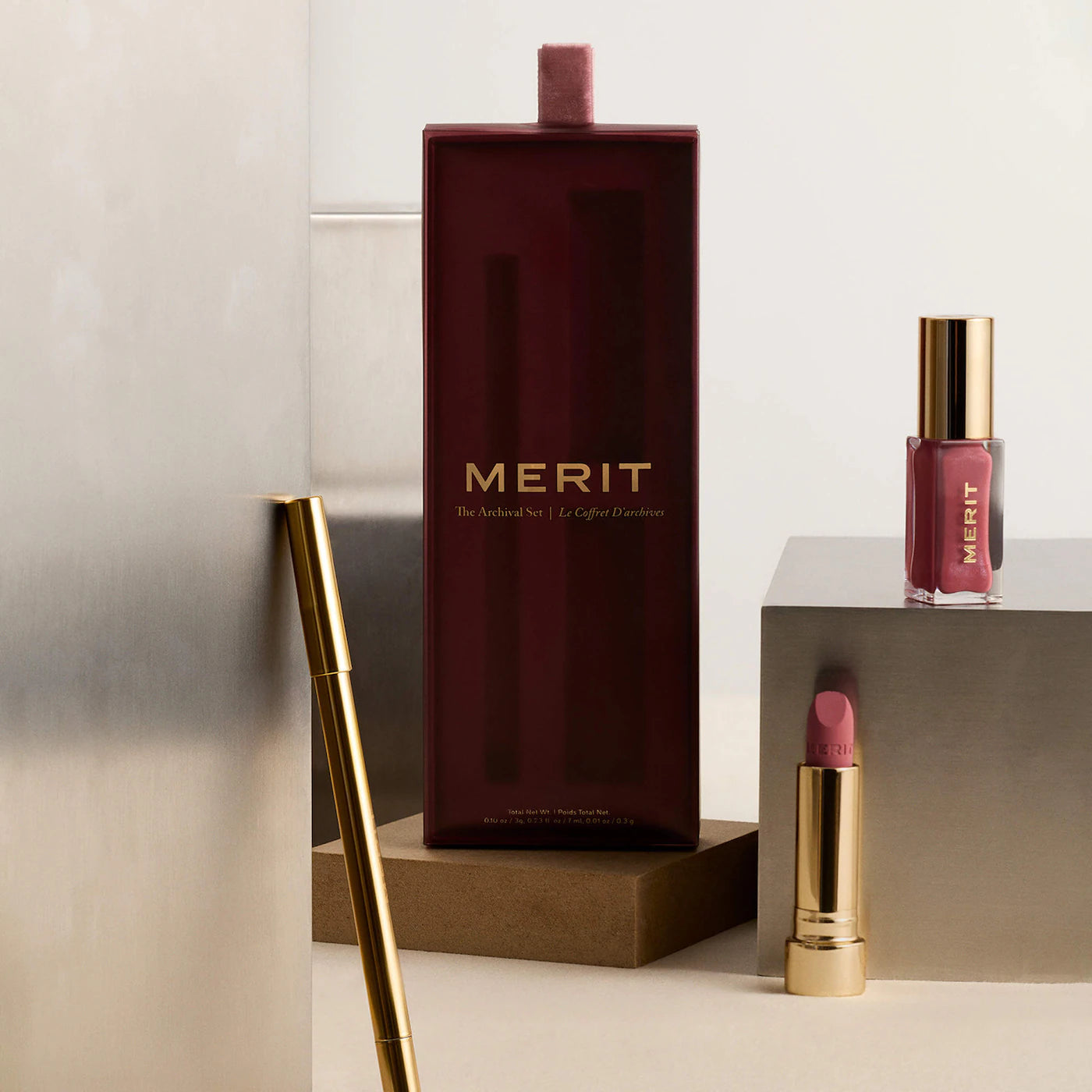 MERIT - The Archival Lip Essentials Gift Set