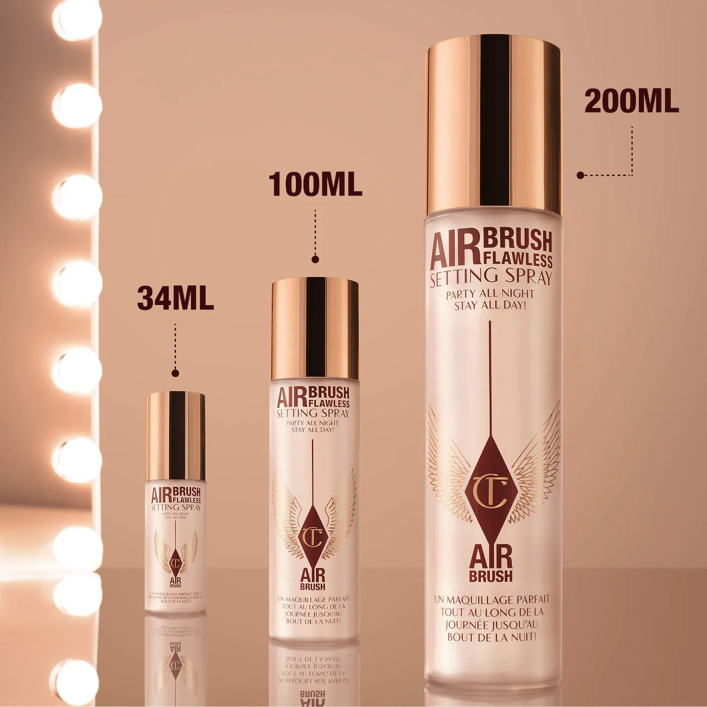 Charlotte Tilbury - Mini Airbrush Flawless Setting Spray Duo Set