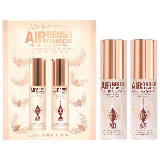 Charlotte Tilbury - Mini Airbrush Flawless Setting Spray Duo Set