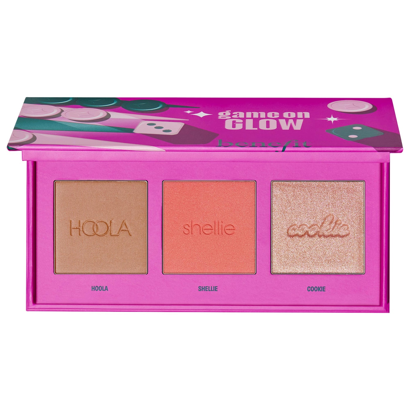 Benefit Cosmetics - Mini Game On Glow Bronzer, Blush & Highlighter Palette