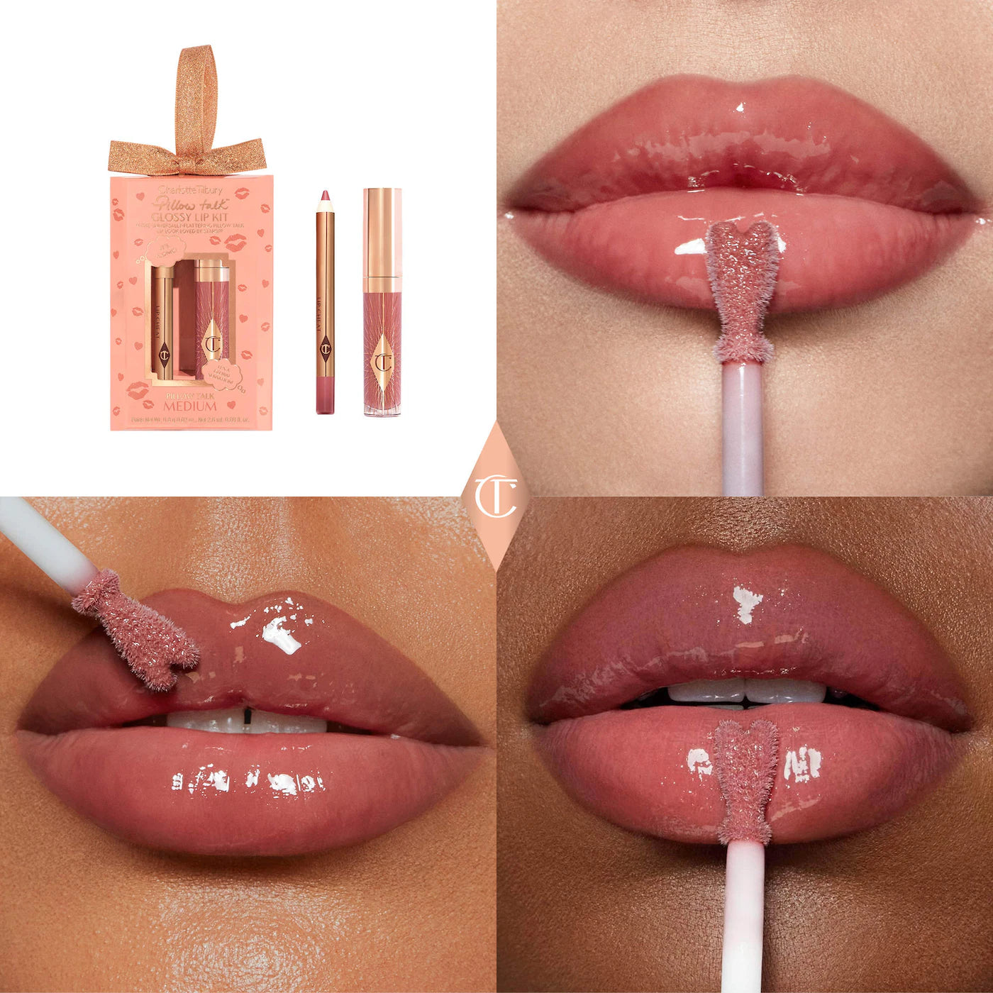 Charlotte Tilbury - PILLOW TALK MINI GLOSSY LIPS DUO