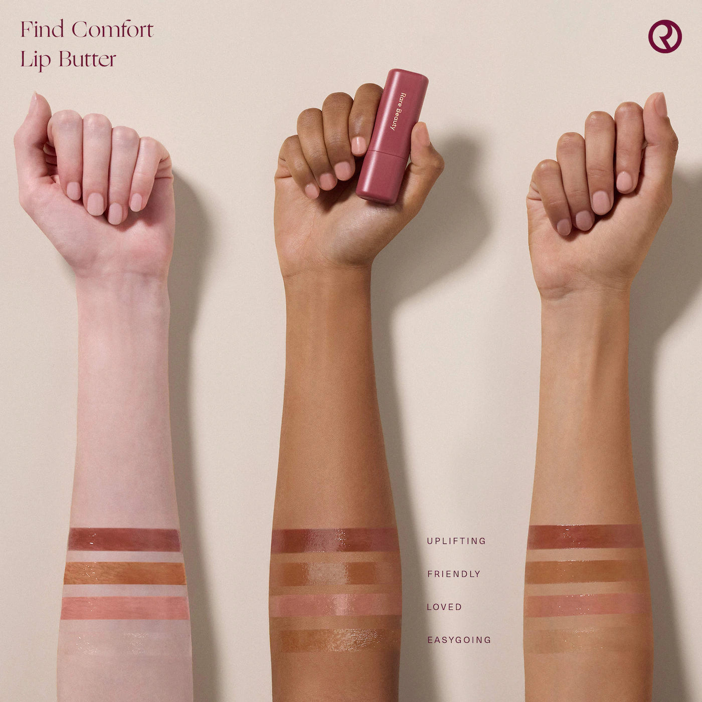Rare Beauty - Find Comfort Lip Butter Balm + Overnight Mask with Hyaluronic Acid Butter