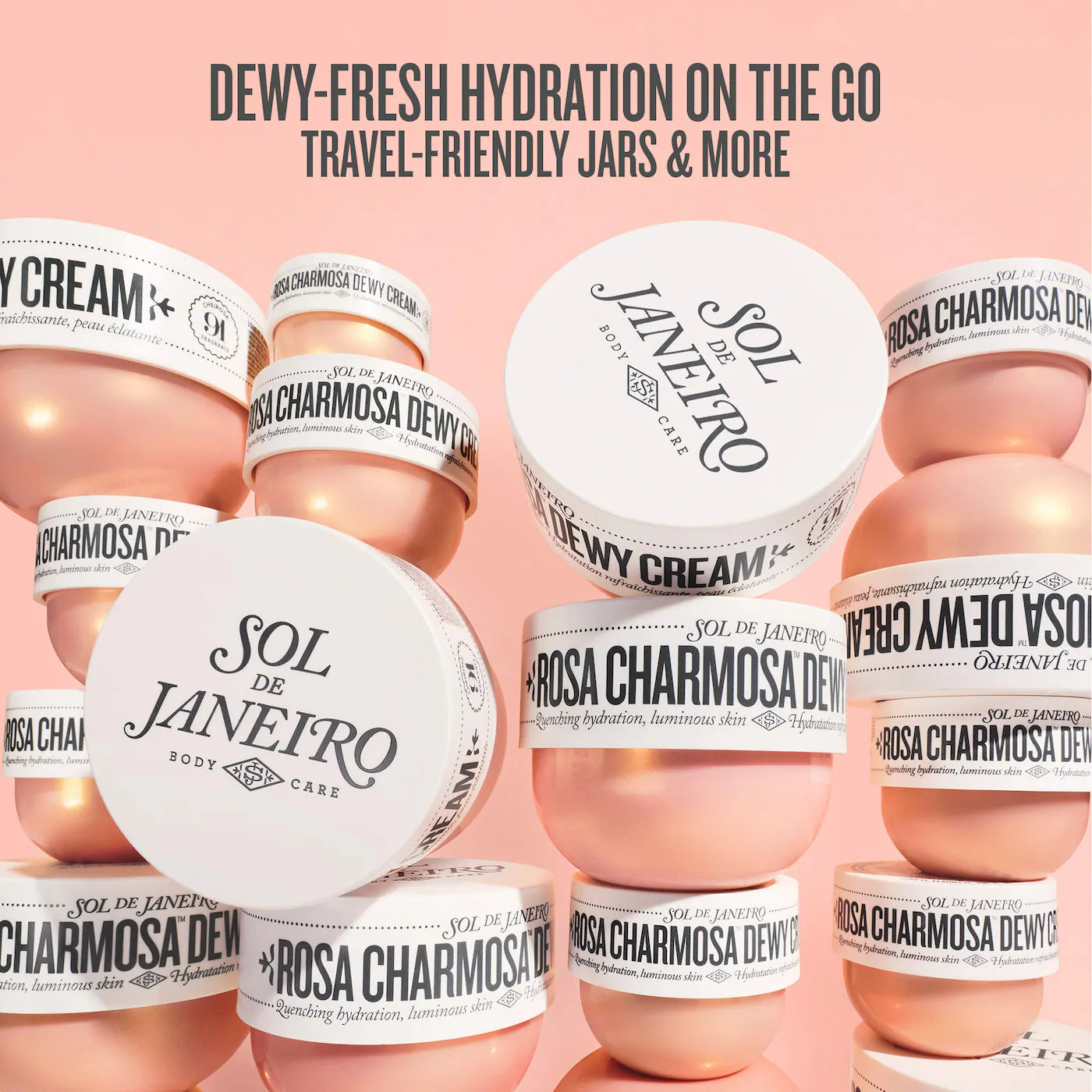 Sol de Janeiro - Rosa Charmosa™ Dewy Body Cream with Rosewater + Crystal Peptides