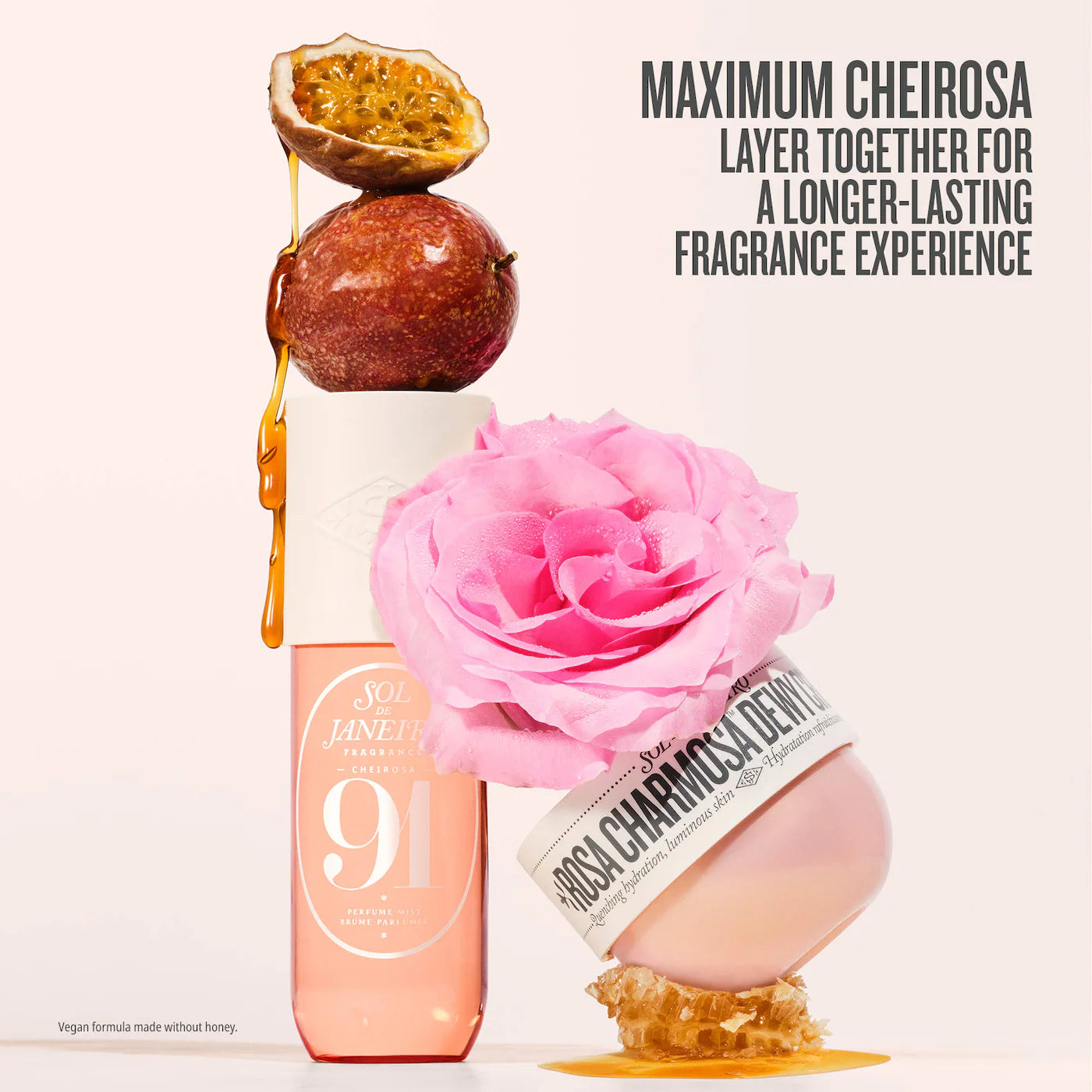 Sol de Janeiro - Rosa Charmosa™ Dewy Body Cream with Rosewater + Crystal Peptides