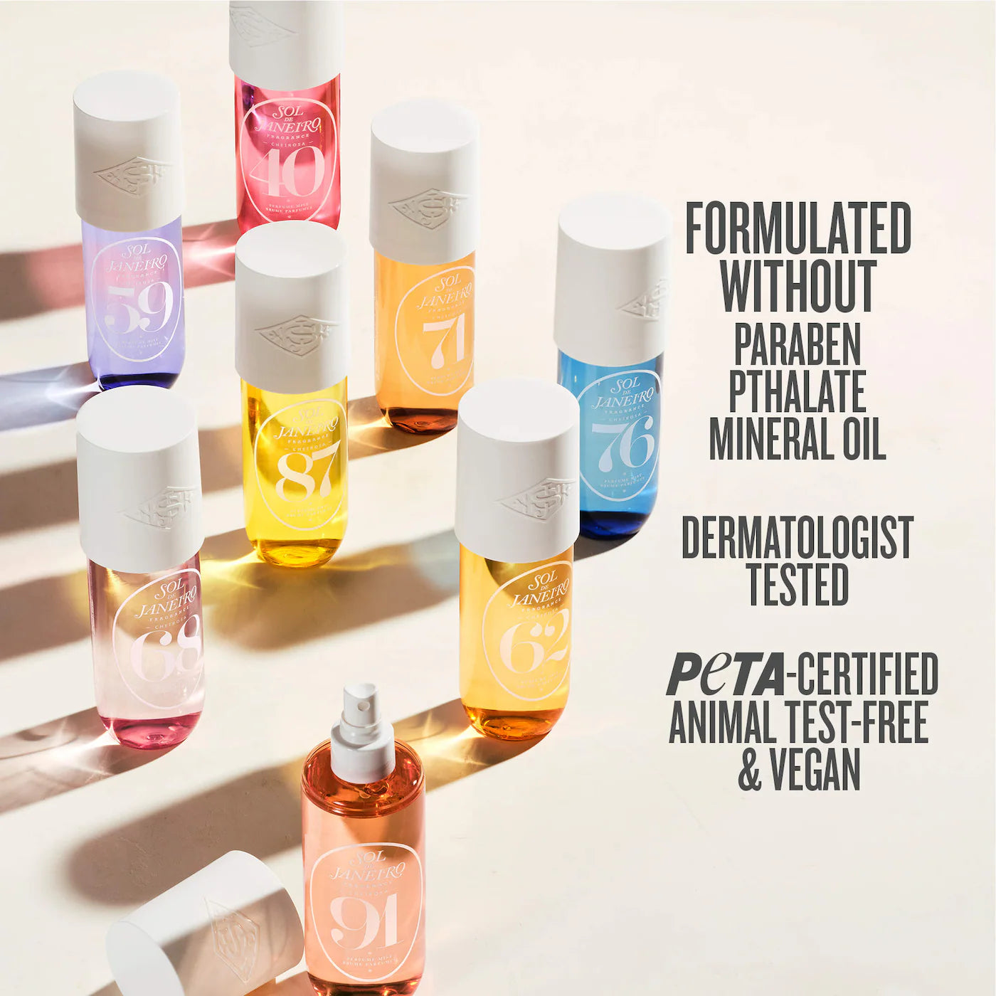 Sol de Janeiro - Cheirosa 91 Rosa Charmosa Body & Hair Perfume Mist