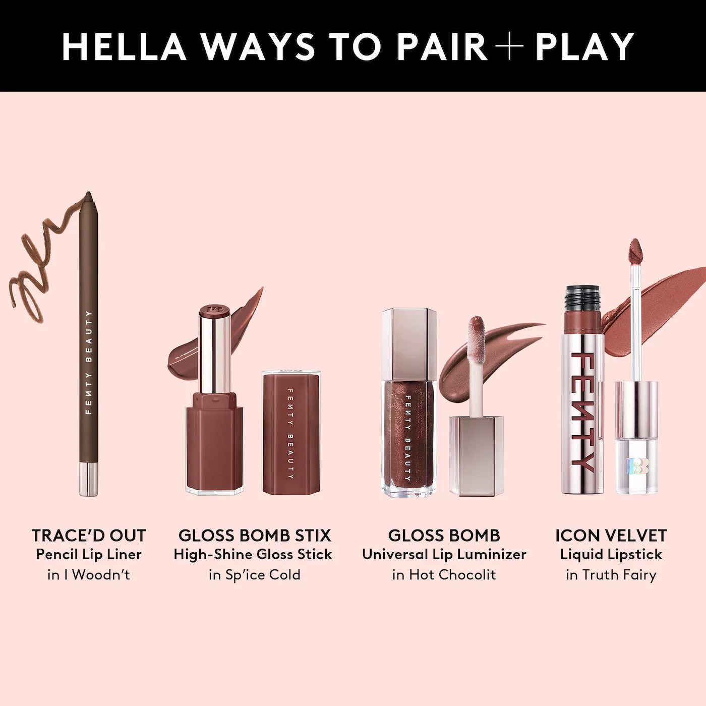 Fenty Beauty - Trace'd Out Longwear Waterproof Pencil Lip Liner