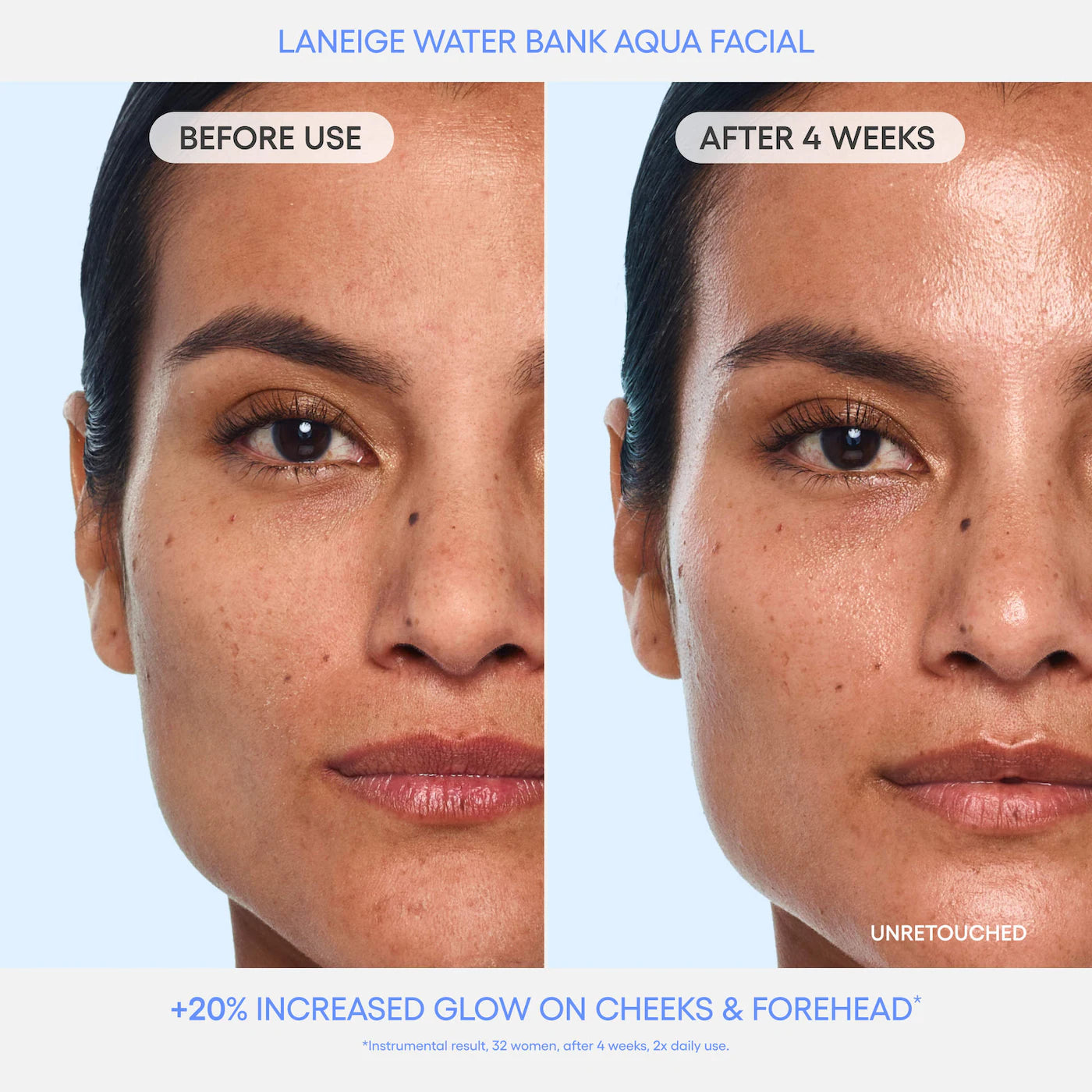LANEIGE - Water Bank Aqua Facial Serum BHA + AHA - Gently Exfoliate, Hydrate & Glow | 30 mL