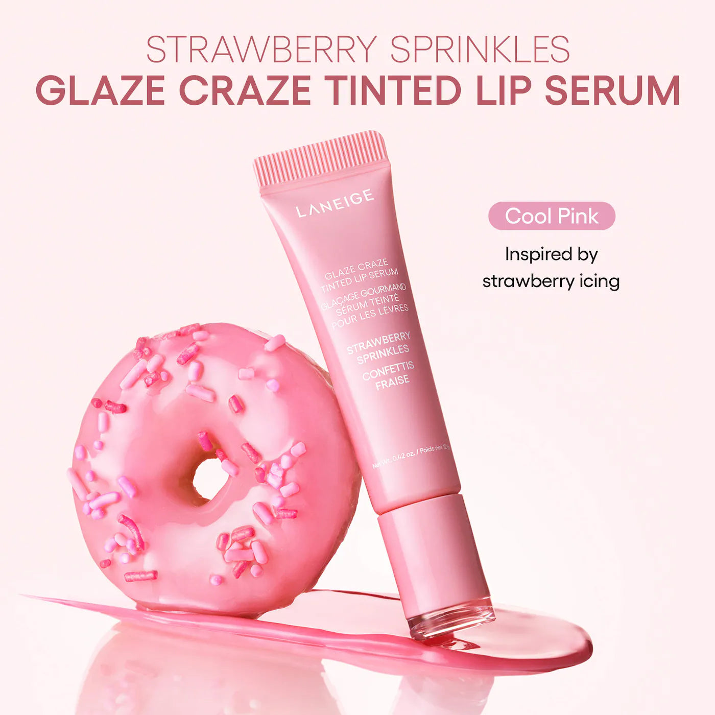LANEIGE - Glaze Craze Donut Delight Hydrating Tinted Lip Serum Duo