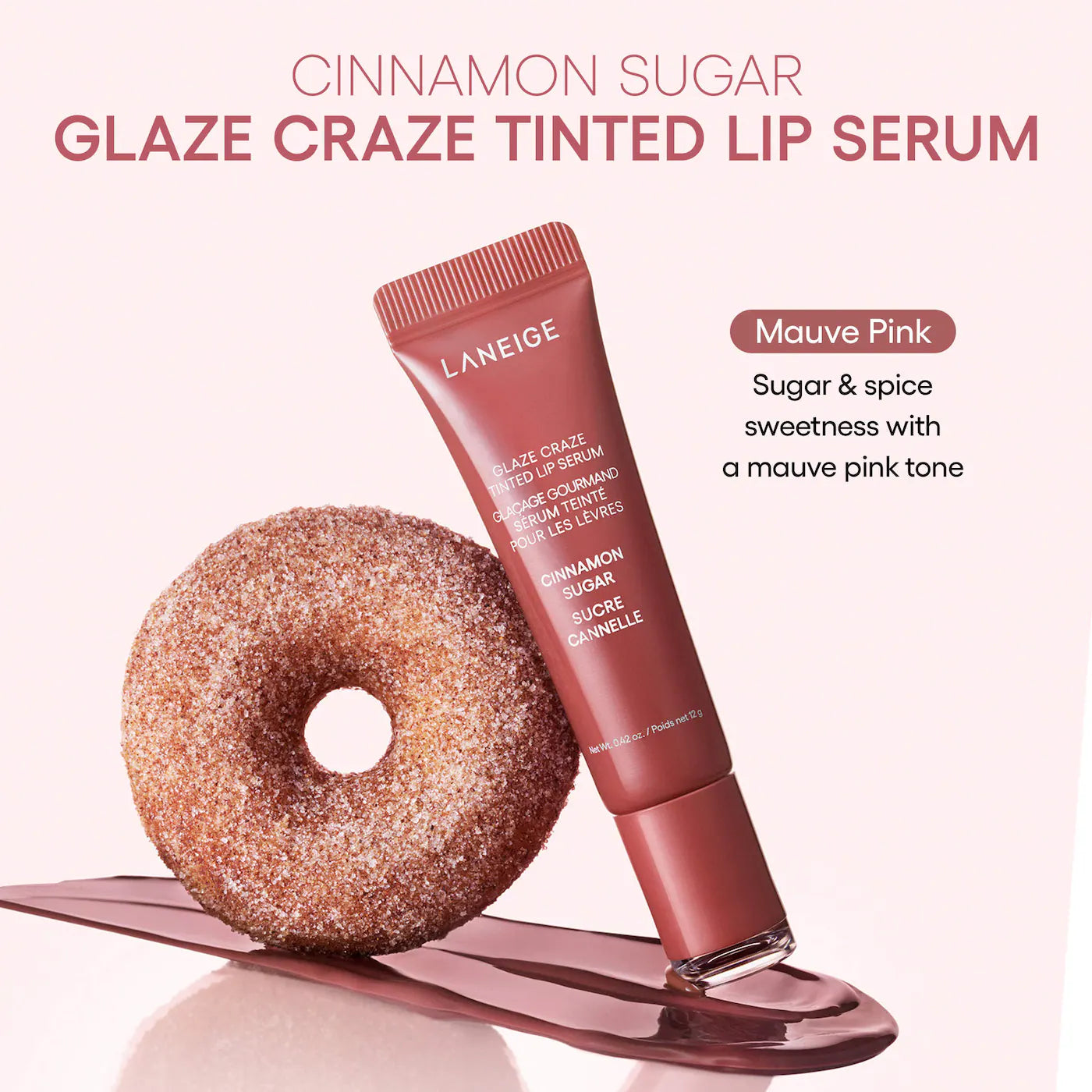 LANEIGE - Glaze Craze Donut Delight Hydrating Tinted Lip Serum Duo