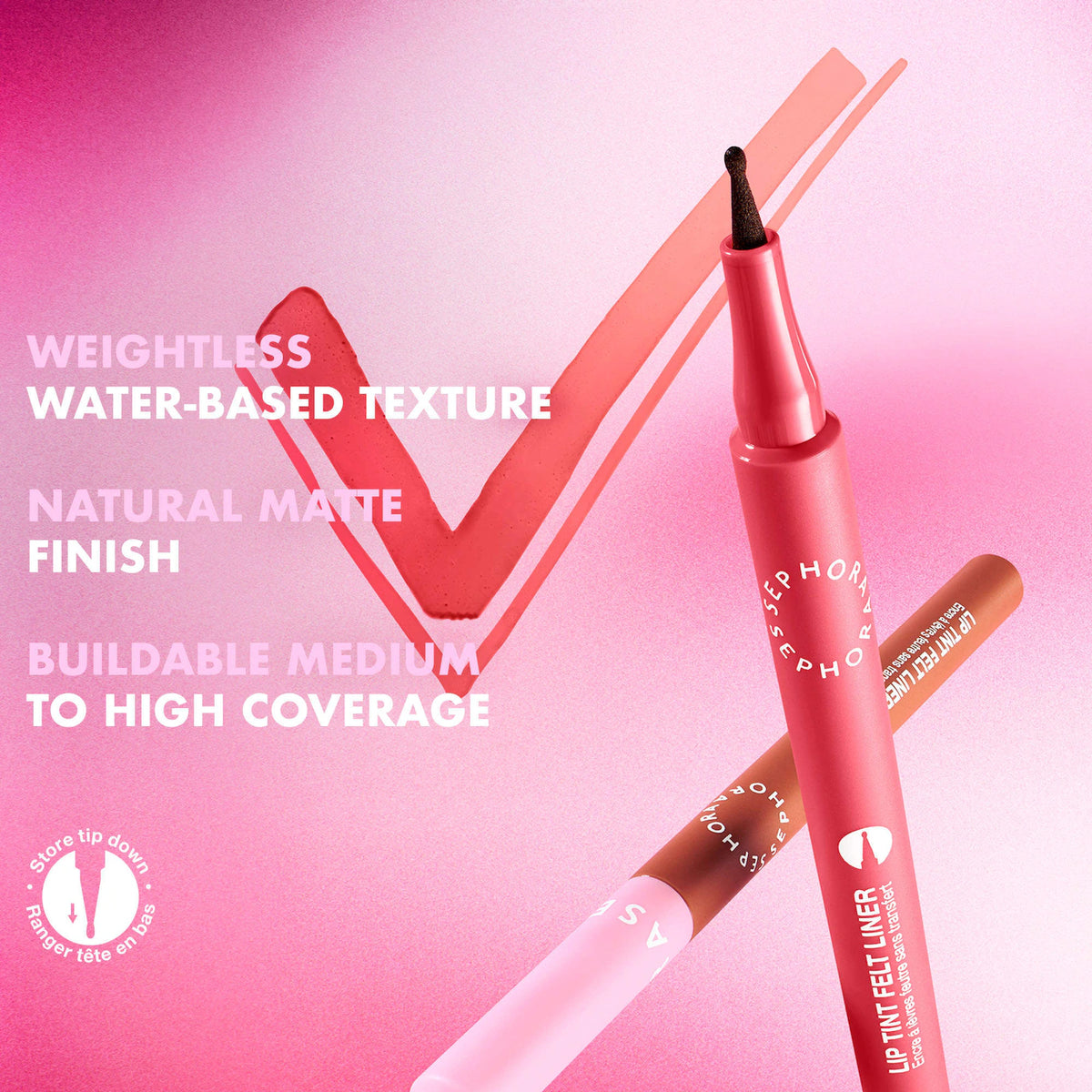 SEPHORA COLLECTION - Lip Tint Felt Lip Stain & Liner