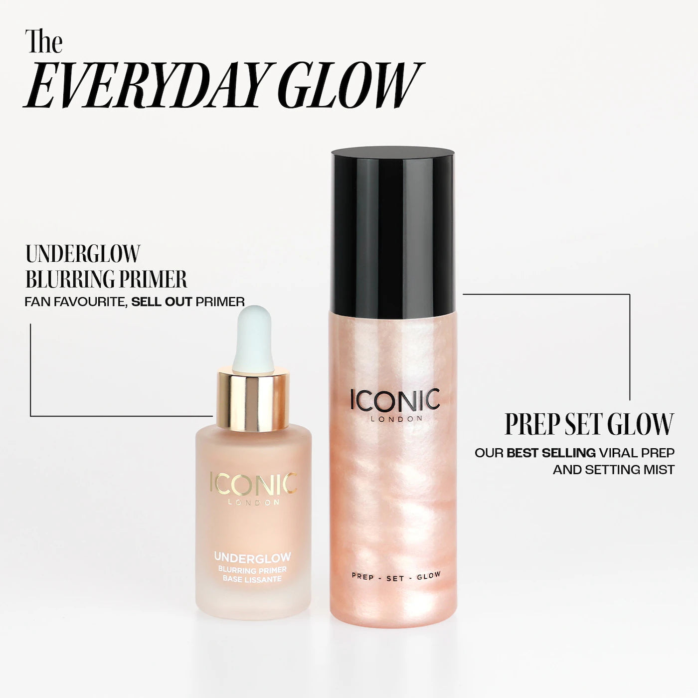 Iconic London - The Everyday Glow Priming and Setting Gift Set