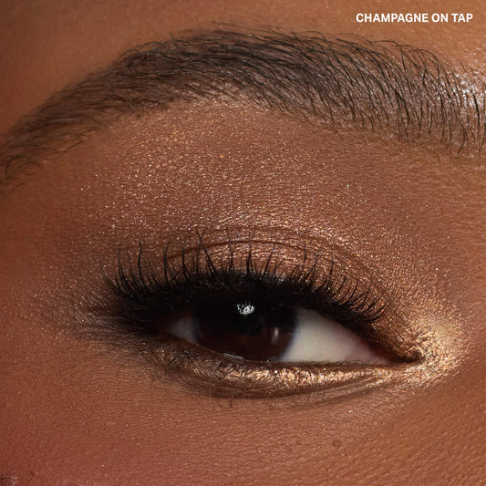 Morphe - Dazzling Metallics Trophy Wife Eyeshadow Trio | Champagne On Tap